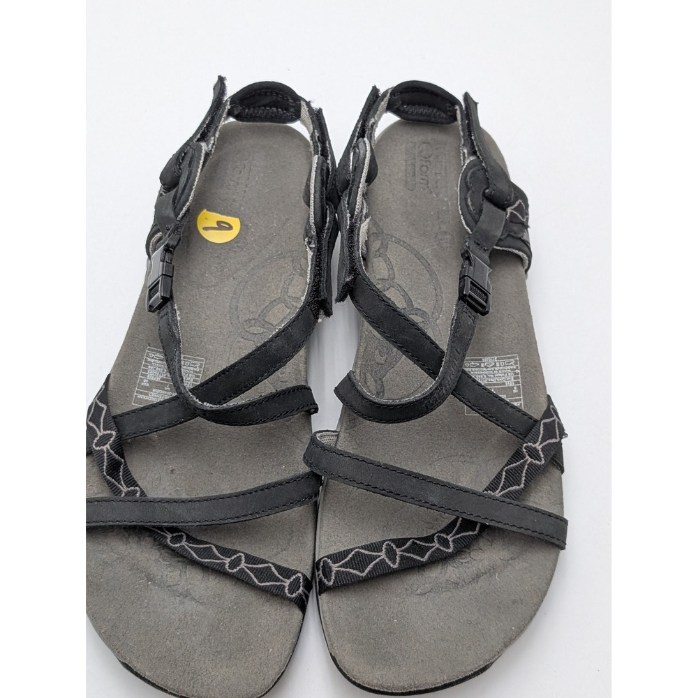Merrell Sandals Womens 9 Black Terran Lattice II J67698 Athletic Hiking Strappy - Picture 2 of 7